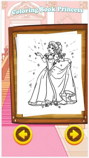 Princess Coloring Book For Kid(圖2)-速報App