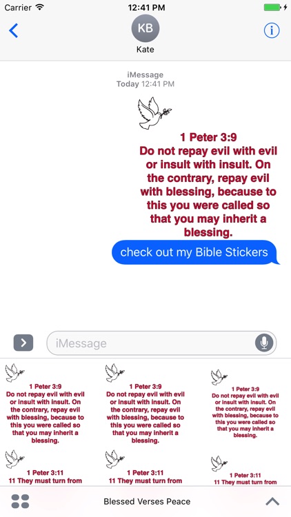 Blessed Verses Peace