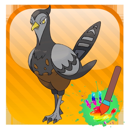 Chicken Hen Zoo-Coloring Book Drawing for kids icon