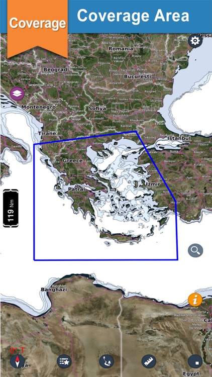 Greece Offline Nautical Charts
