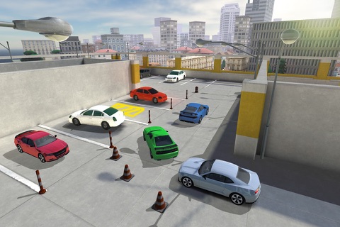 Race Car Driving Simulator: City Driving Test 3D screenshot 3