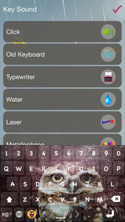 Owl Emoji Keyboard – Cute Keypad Fonts and Layout