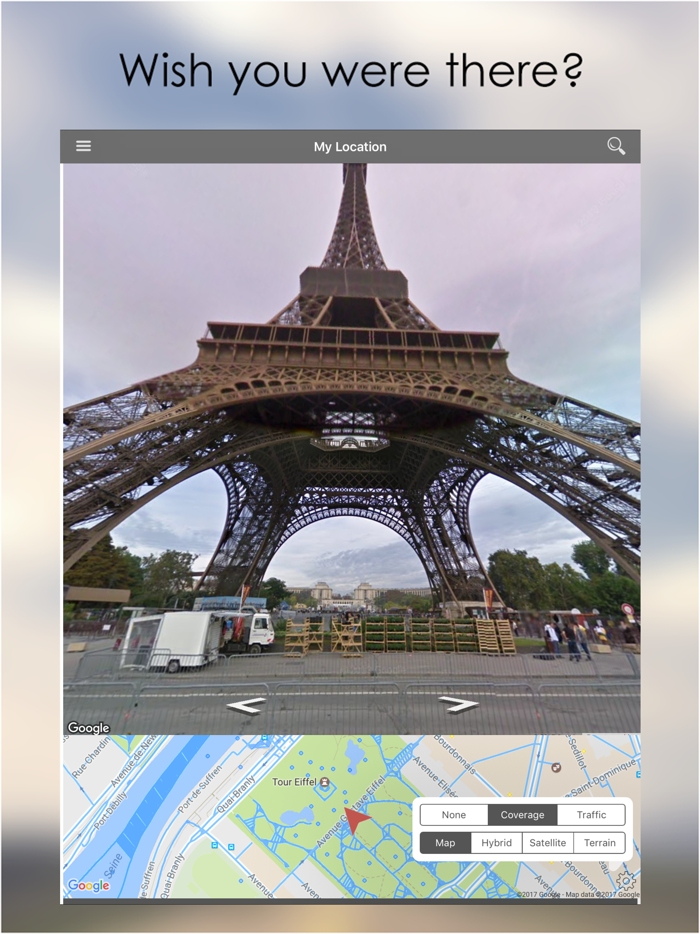 My Location - with Google Street View
