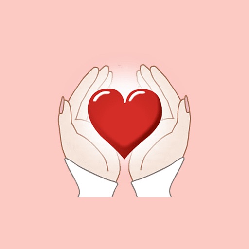 Hand On Heart - Animated GIF Stickers icon