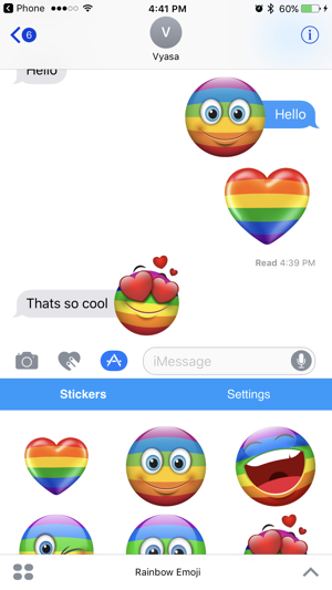 Rainbow Emoji - Cool Emoticon Sticker Icons(圖1)-速報App