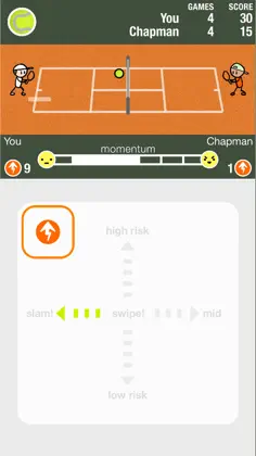 Touch Point Tennis - Screenshot 1