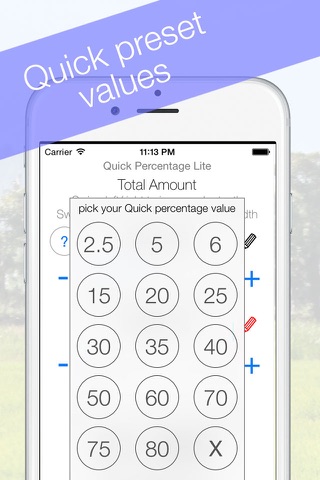 Quick Percentage Lite screenshot 4