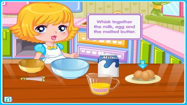 Moana Cooking Pancakes - Good Girl Games Free(圖3)-速報App