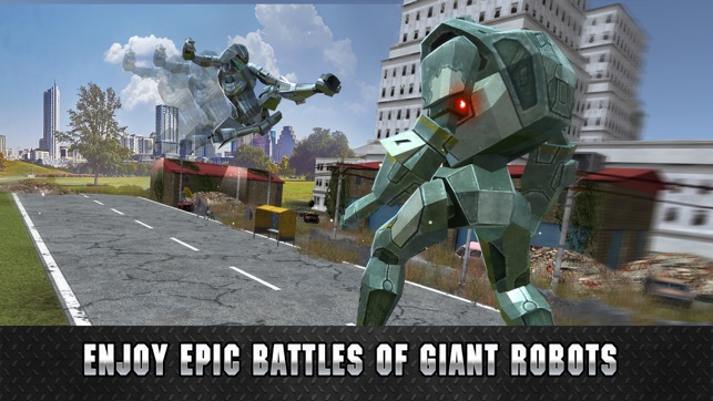 Giant Ray Robot Steel Fighting 3D(圖2)-速報App