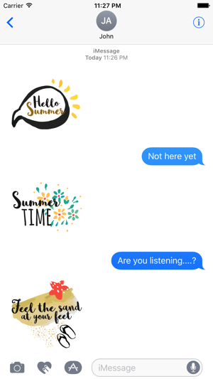 Animated Summer Quote Stickers(圖3)-速報App