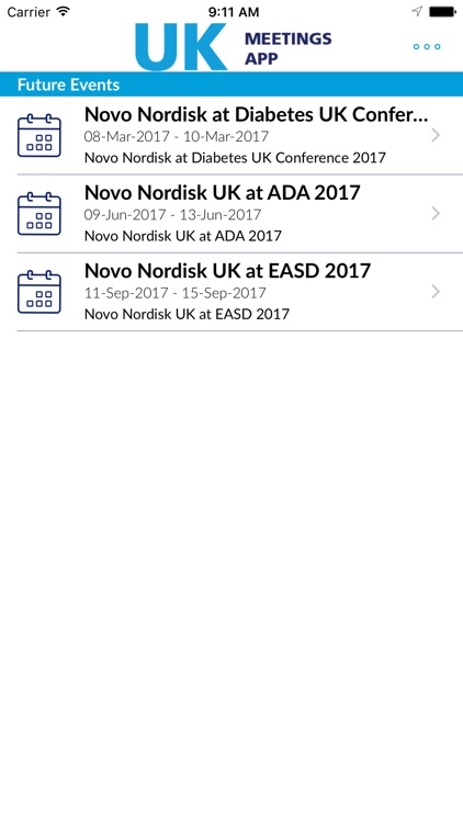 Uk Meetings App