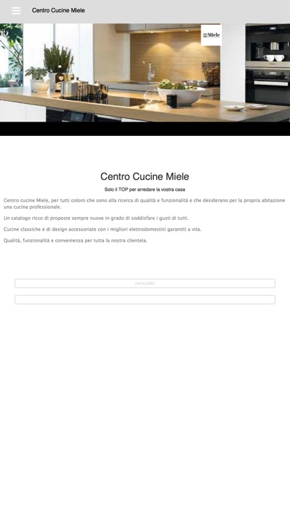 Centro Cucine Miele