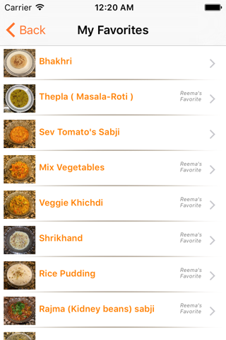 Indian Vegetarian Recipes (INRecipes) screenshot 3