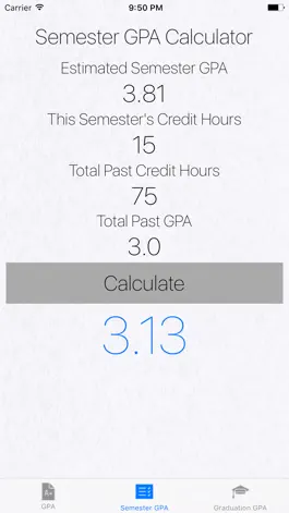 Game screenshot College GPA Tools apk