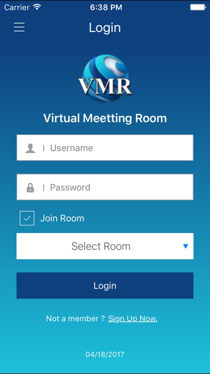 Virtual Meeting Room (VMR)