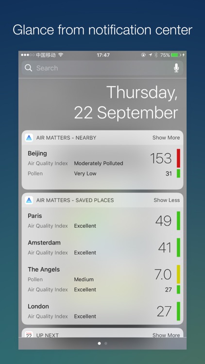 Air Matters: Global Air Quality & Pollen Data screenshot-3