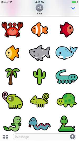 Huge Animal Exploration Sticker Pack for Messaging(圖4)-速報App