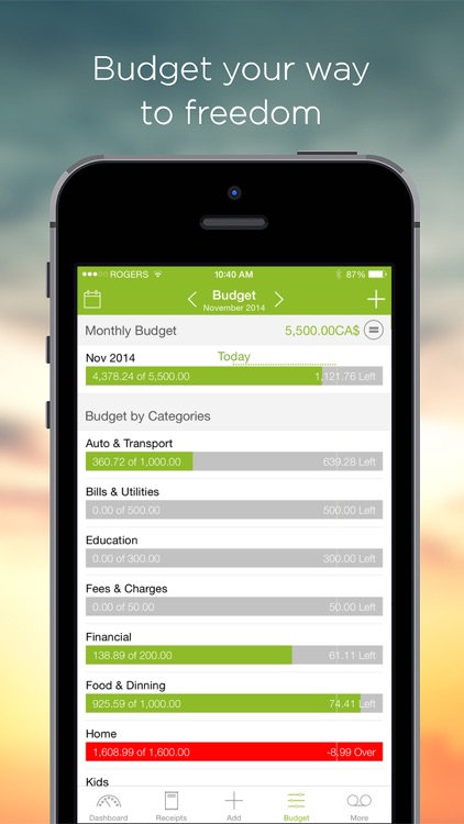 Foreceipt Receipt Tracker: Money & Budget Planner screenshot-4