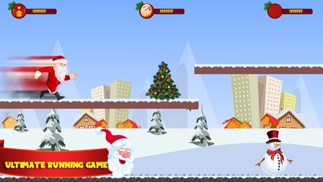 Super Christmas Santa Run - Free Jolly Runners(圖2)-速報App