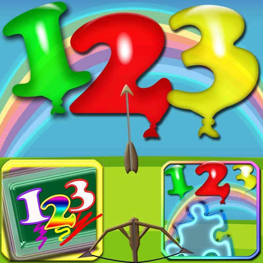 Numbers Fun School Counting Games Center icon