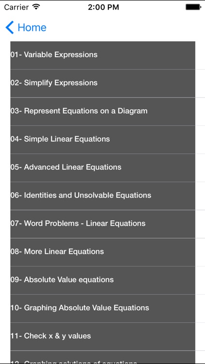 EZ Algebra Equations screenshot-4