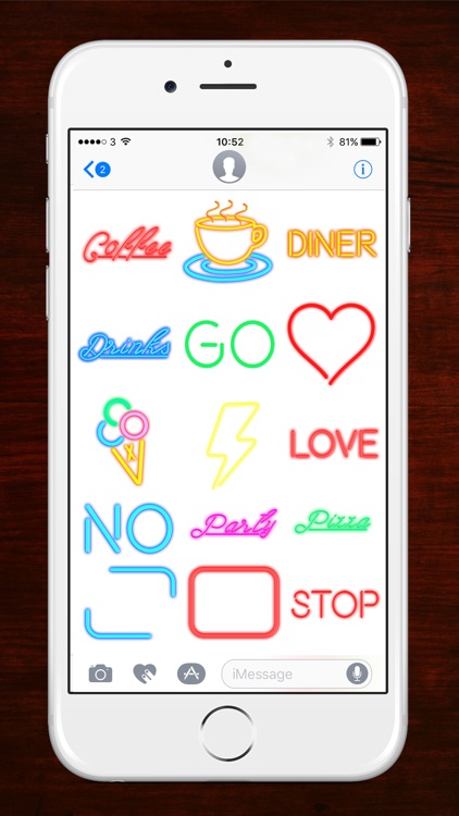 Neon Stickers - Animated Sign Pack