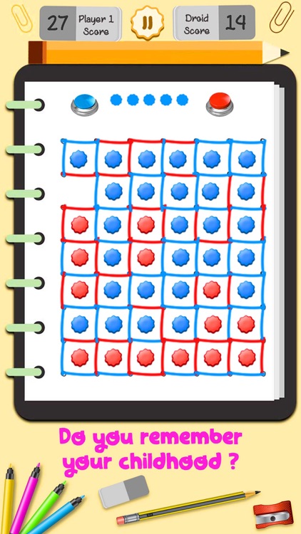 Dot and Boxes - Sqares Classic Board Game