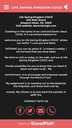 Life Saving Kingdom COGIC(圖2)-速報App