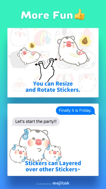 Hamjjew Animated Stickers screenshot-4