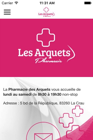 Pharmacie des Arquets La Crau screenshot 2