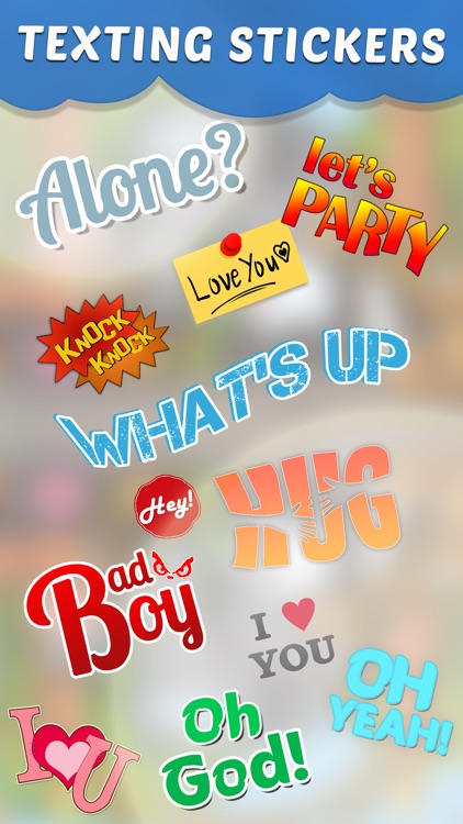 Dirty Texting Stickers