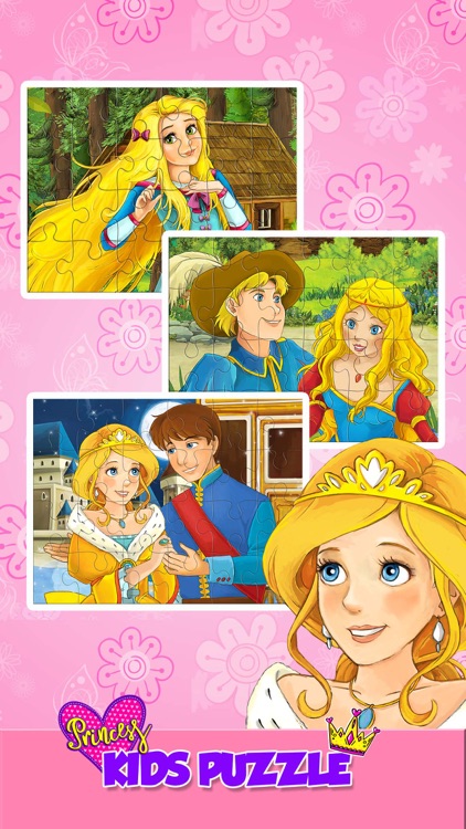 Jigsaw Puzzle Princess - Funny Shape Cartoon Games