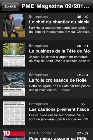 eMagazine PME screenshot 4