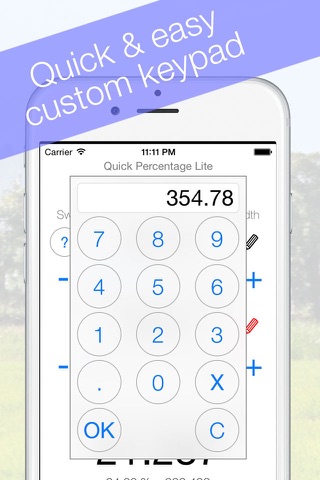 Quick Percentage Lite screenshot 3