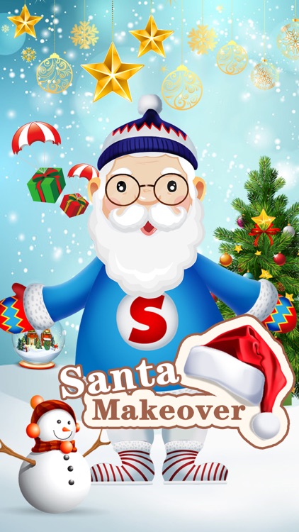 Makeover Santa - Makeup game for kids screenshot-3