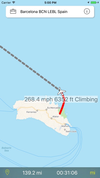 Flight Nav - Airplane mode GPS Tracker