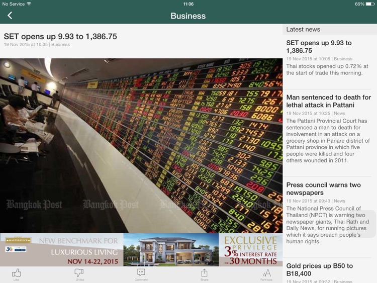 Bangkok Post for iPad screenshot-3