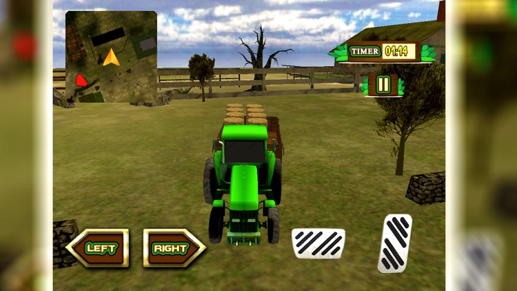 Village Tractor Driving Simulator