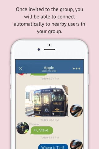 HICAKU - nearby communication screenshot 3