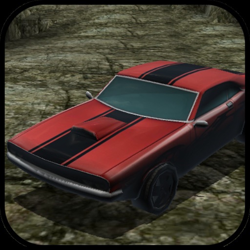 Red Car Drift Game Icon