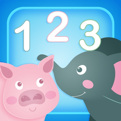 123 Numbers: Animals - Learn to Count Icon