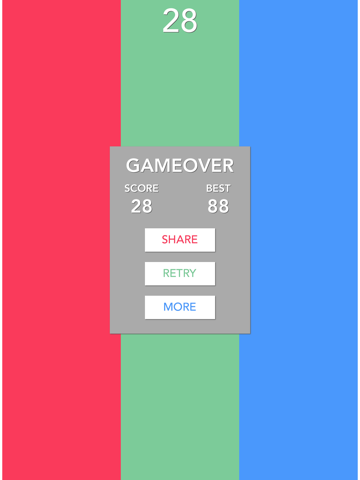 RGB - Color Reflex Game screenshot 2