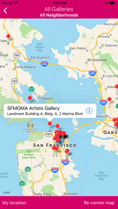 How to cancel & delete San Francisco Bay Galleries from iphone & ipad 4