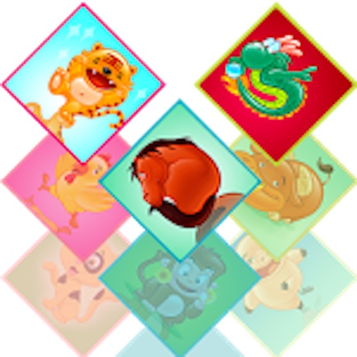 2048 Animals Chinese Zodiac Puzzle icon