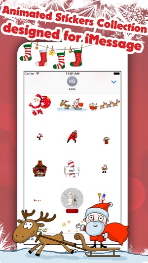 Best Animated Christmas Stickers(圖4)-速報App