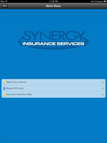 Synergy Insurance Services HD screenshot 4