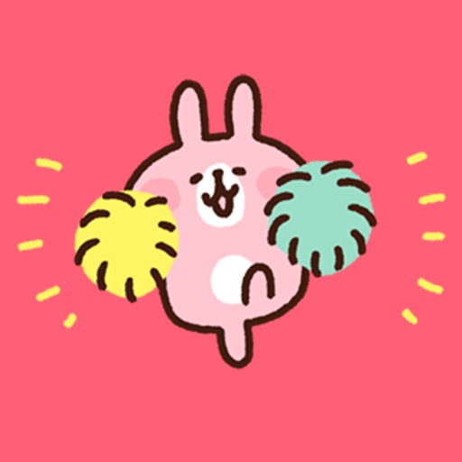 Cute Little Rabbit Animated Stickers icon