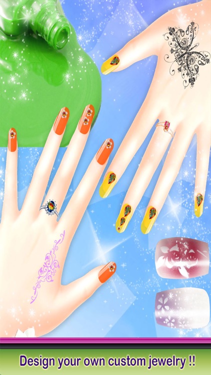 Christmas Nail Salon - Delicate Manicure Art Games