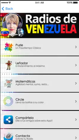 Game screenshot Emisoras de Venezuela apk