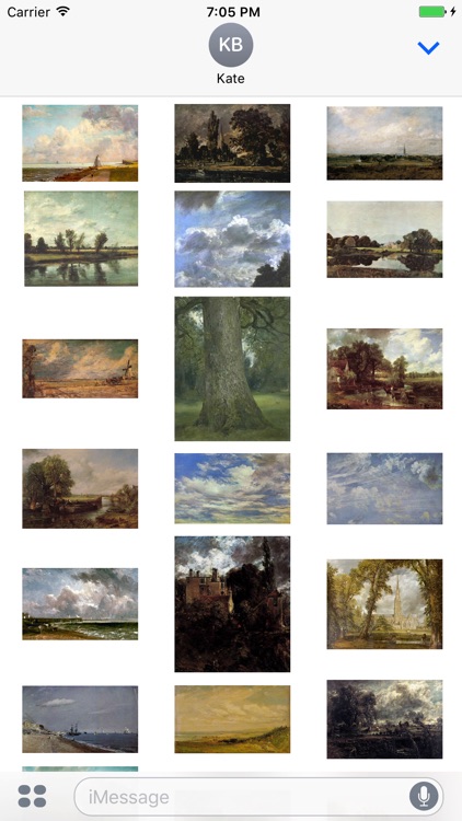 John Constable Artworks Stickers screenshot-3